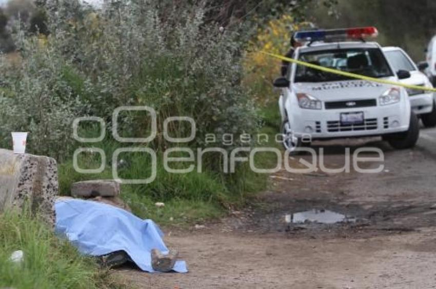 MUERE HOMBRE EJECUTADO EN LA MEXICO-PUEBLA