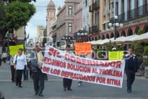 MANIFESTACIÓN DEFRAUDADOS