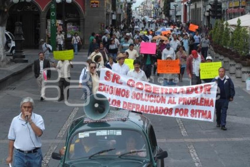 MANIFESTACIÓN DEFRAUDADOS