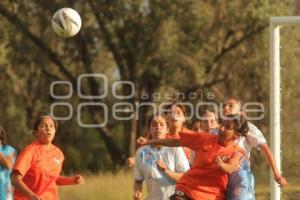 FUTBOL FEMENIL . PUEBLA FC VS ANGELES