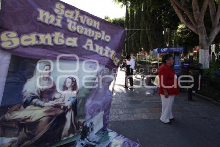 PIDEN DINERO PARA RESTAURAR TEMPLO