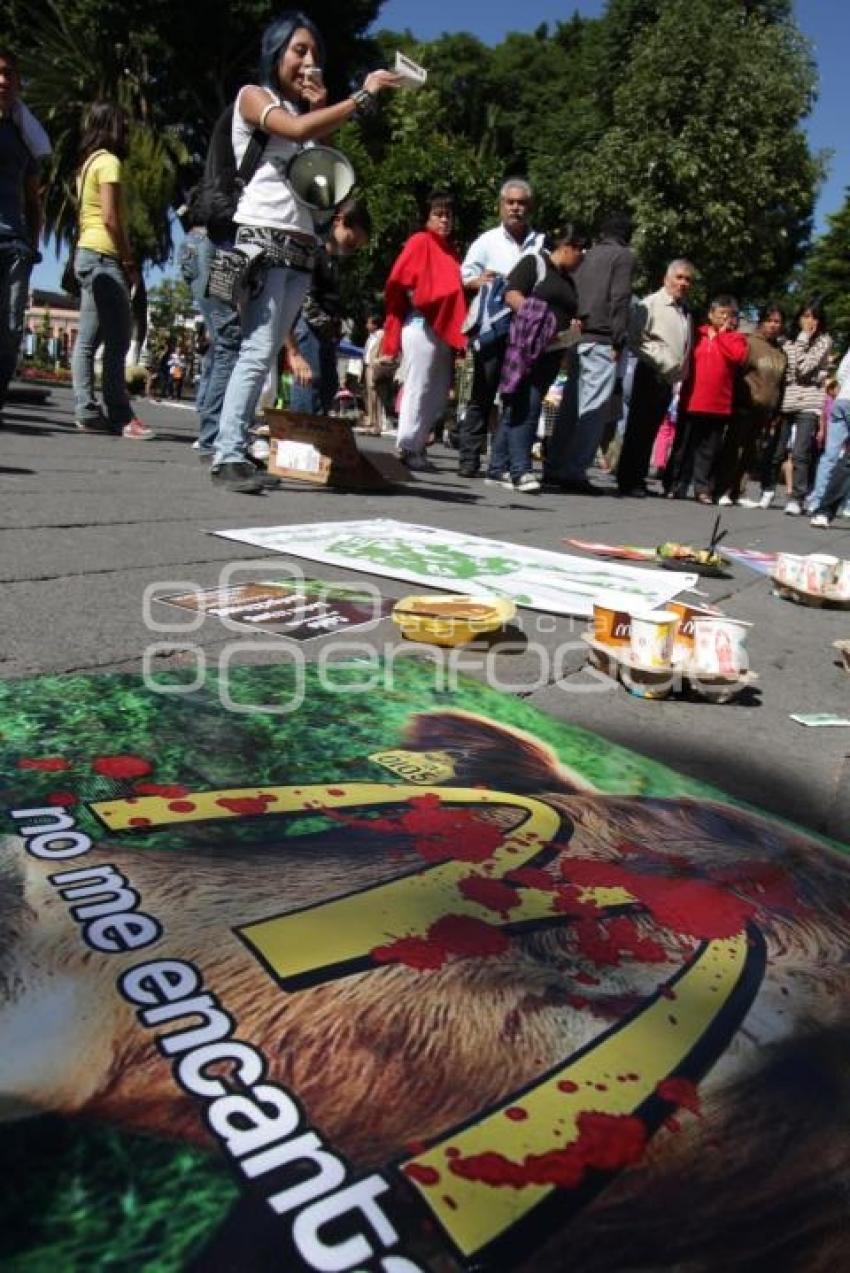 MANIFESTACIÓN DE LA MEDA POR LA BUENA ALIMENTACIÓN