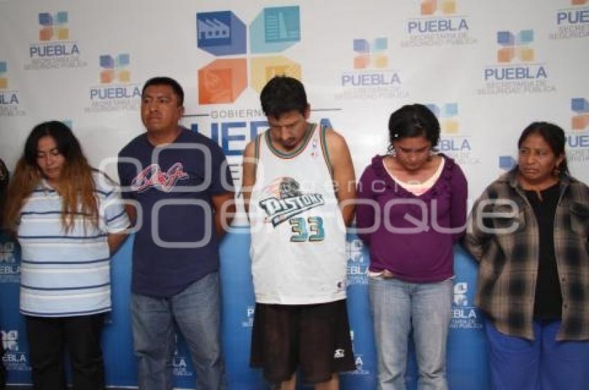 SSP-PRESENTACION DE BANDA DE NARCOMENUDISTA