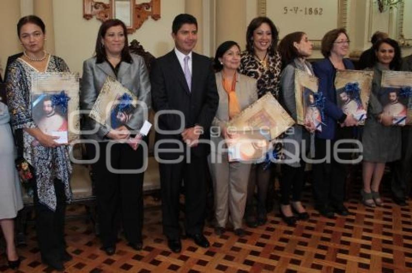 ENTREGA DE CARTAS VISITANTE DISTINGUIDO