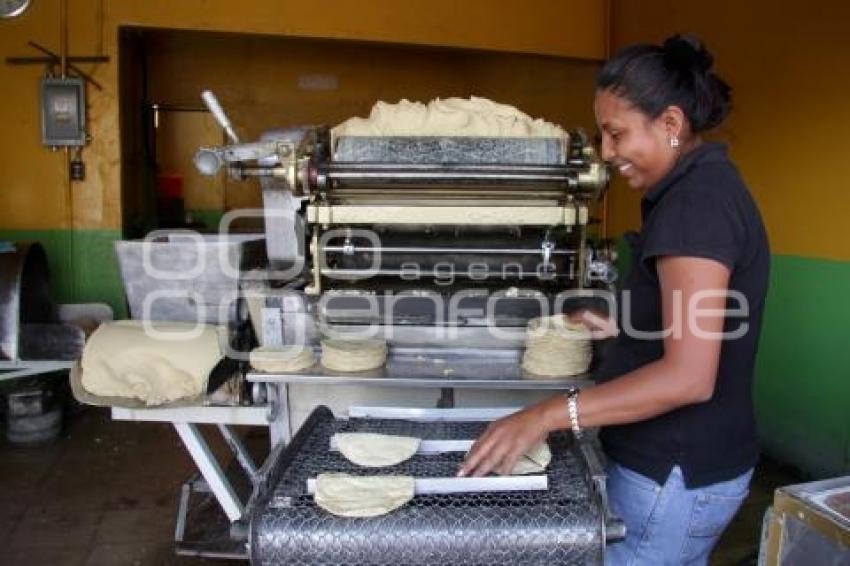 TORTILLA ARRIBA DE 10 PESOS PROMEDIO