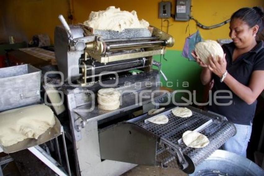 TORTILLA ARRIBA DE 10 PESOS PROMEDIO