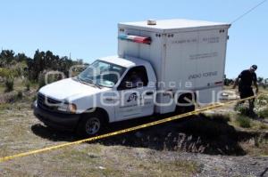 ENCUENTRAN CADAVER DE UN MENOR DE EDAD EN EL CERRO DE ACATZINGO