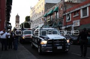 POLICIA MUNICIPAL Y PROTECCION CIVIL REALIZAN OPERATIVO EN LOS SAPOS