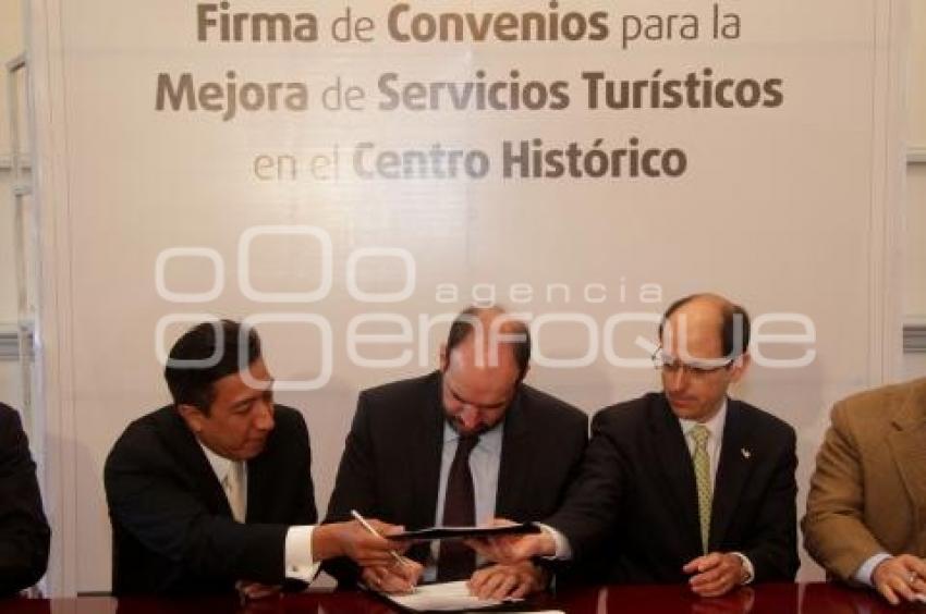 CONVENIO PARA FORTALECER TURISMO EN EL CENTRO HISTÓRICO