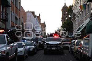 POLICIA MUNICIPAL Y PROTECCION CIVIL REALIZAN OPERATIVO EN LOS SAPOS