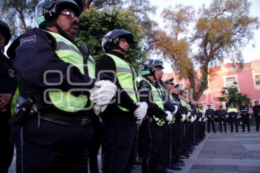 RECONOCIMIENTO A POLICÍAS QUE BAJARON DE PESO