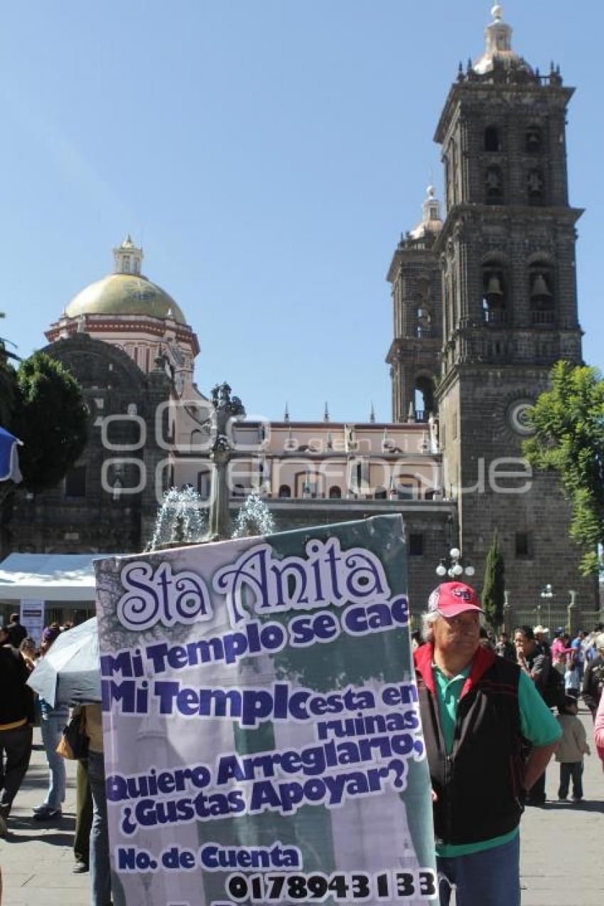 PIDEN DINERO PARA RESTAURAR TEMPLO