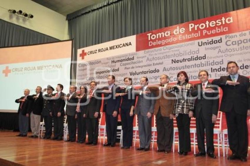 TOMA DE PROTESTA DE DELEGADO Y CONSEJO DE LA CRUZ ROJA PUEBLA