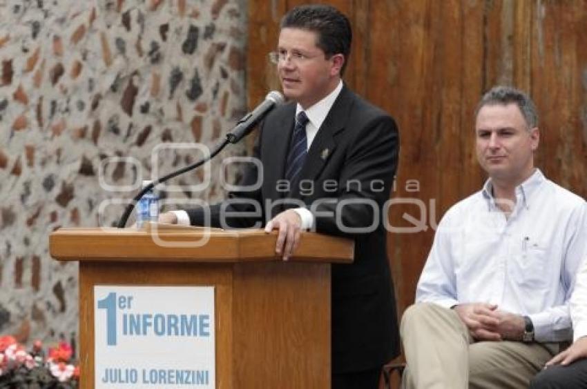 PRIMER INFORME JULIO LORENZINI