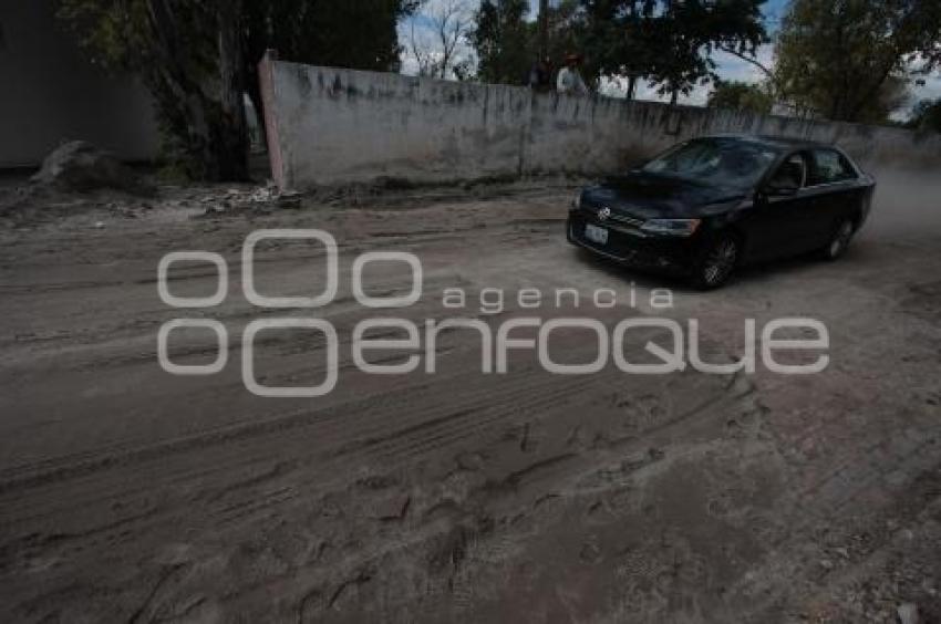 DERRIBAN BARDA EN LA CALERA