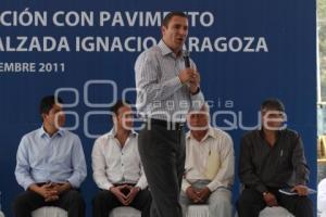 INICIA MODERNIZACIÓN DE LA CALZADA IGNACIO ZARAGOZA