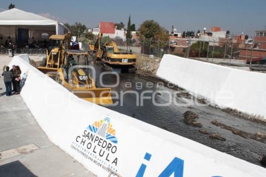 INAUGURAN COLECTOR PLUVIAL ARROLLO RABANILLO