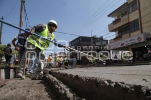 OBRAS 49 PONIENTE . CONCRETO HIDRÁULICO