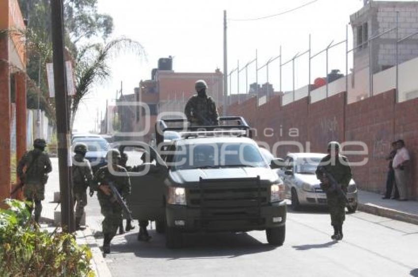 MOVILIZACION POLICIACA EN ROMERO VARGAS