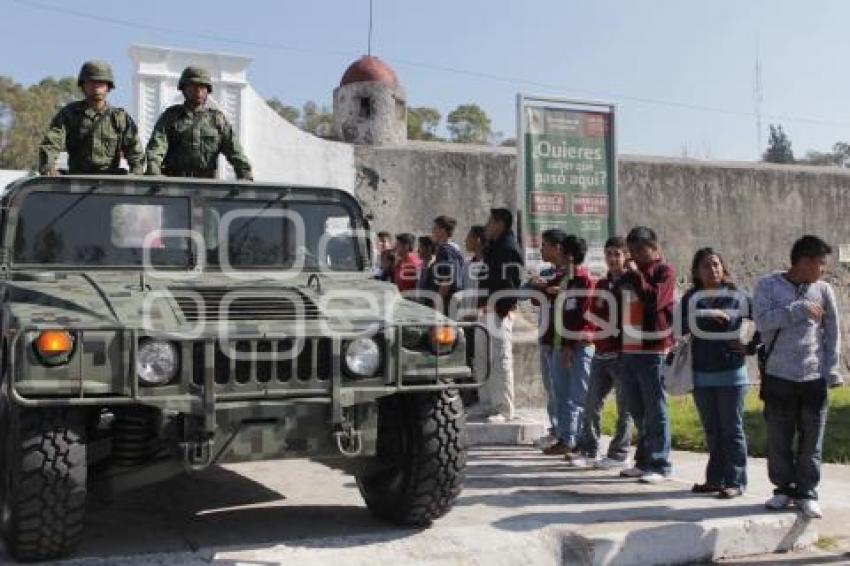 INICIO DE RECORRIDO HISTÓRICO SÍMBOLOS DE GRANDEZA
