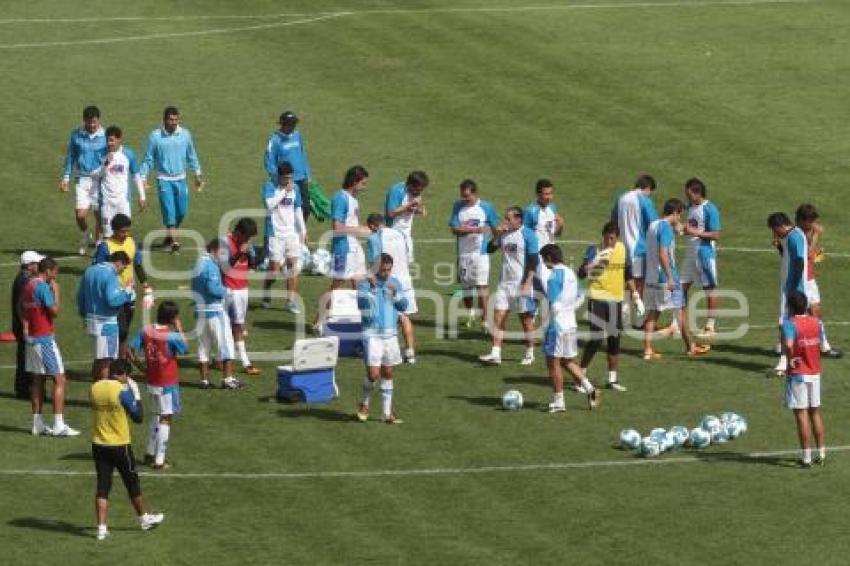 ENTRENAMIENTO DEL PUEBLA DE LA FRANJA.