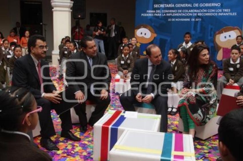 RECORRIDOS POR LOS TRES PODERES A ESTUDIANTES
