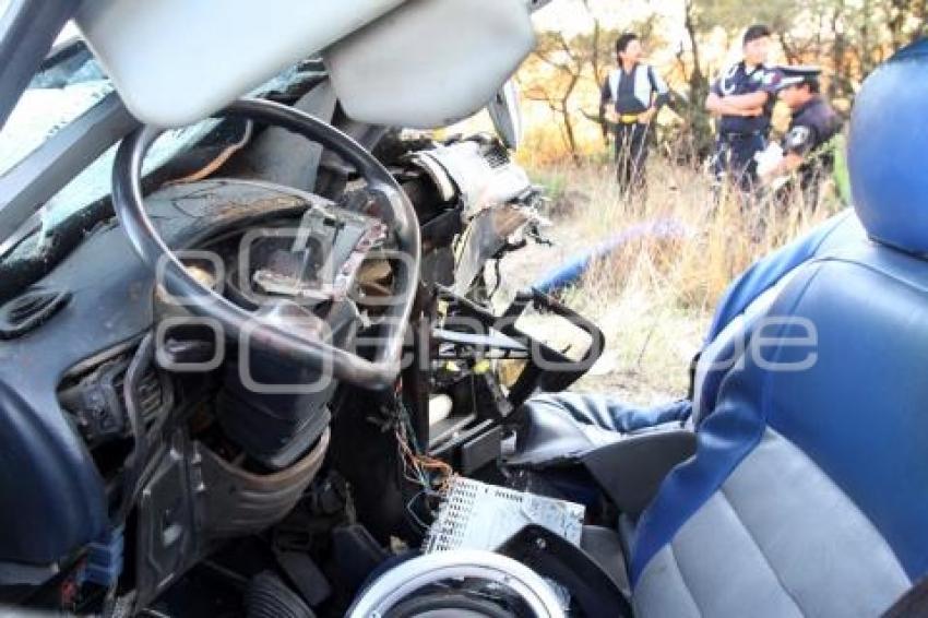 MUEREN DOS PERSONAS CARRETERA A TECALI