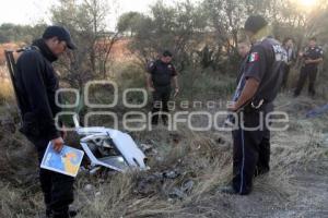 MUEREN DOS PERSONAS CARRETERA A TECALI