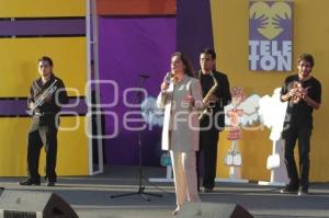 DANIELA ROMO EN LA INAUGURACIÓN DE CRIT PUEBLA.