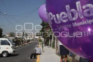 INAUGURACIÓN CALLES . 1000 CALLES