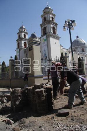 CONCRETO HIDRÁULICO EN CENTRO DE TEHUACÁN