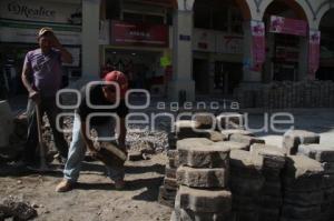 CONCRETO HIDRÁULICO EN CENTRO DE TEHUACÁN