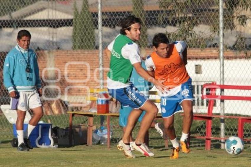 ENTRENAMIENTO DEL PUEBLA DE LA FRANJA.