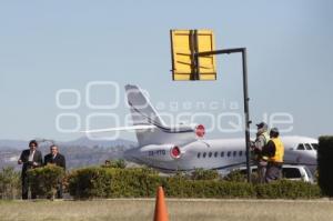 GOBIERNO ESTATAL . TOMA DEL AEROPUERTO