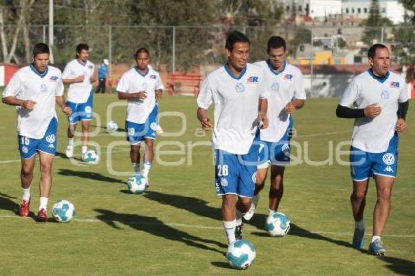 ENTRENAMIENTO DEL PUEBLA DE LA FRANJA.