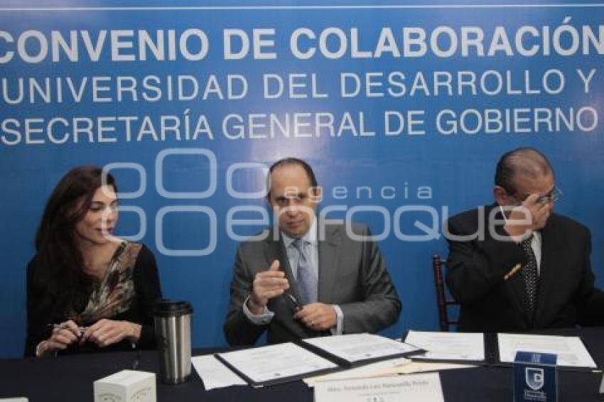 CONVENIO UNIDES - SECRETARIA GENERAL DE GOBIERNO