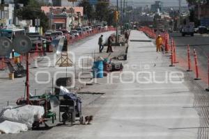 BANDERAZO DE OBRA PARA CORREDOR DE LA RED URBANA DE TRANSPORTE ARCICULADO.