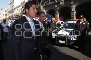 ENTREGA DE PATRULLAS A POLICÍA MUNICIPAL