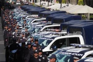 ENTREGA DE PATRULLAS A POLICÍA MUNICIPAL