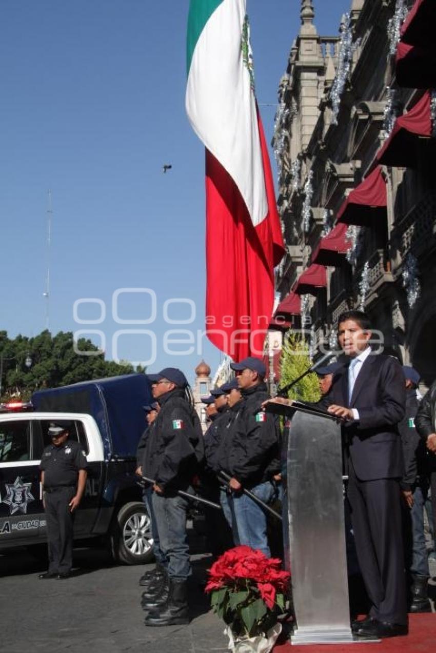 ENTREGA DE PATRULLAS A POLICÍA MUNICIPAL