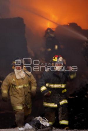 INCENDIO EN RECICLADOS Y SUB PRODUCTOS TEXTILES  SA DE CV