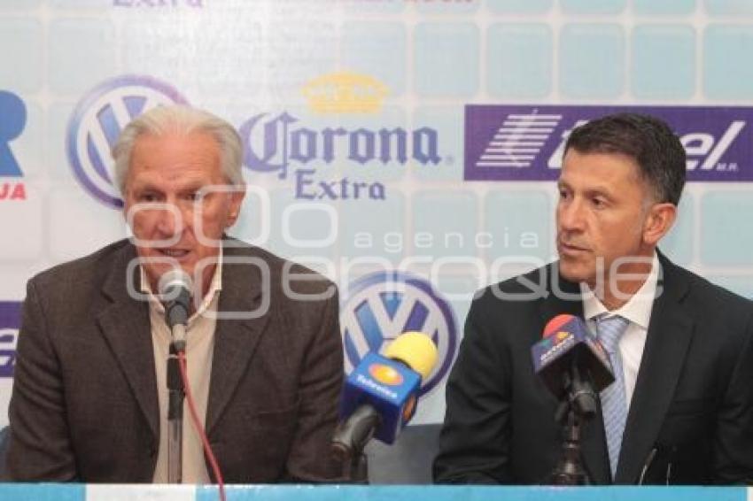 JUAN CARLOS OSORIO, NUEVO DIRECTOR TECNICO DEL PUEBLA DE LA FRANJA.