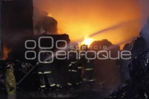 INCENDIO EN RECICLADOS Y SUB PRODUCTOS TEXTILES  SA DE CV