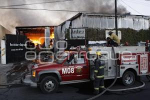 INCENDIO EN RECICLADOS Y SUB PRODUCTOS TEXTILES  SA DE CV