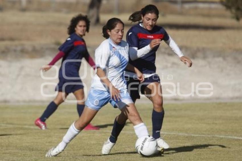 FUTBOL FEMENIL . PUEBLA FC VS MORELIA
