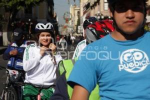 PASEO A CIEGAS . GRAN VÍA RECORRE PUEBLA