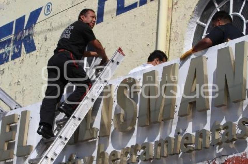 SE ELECTROCUTAN DOS EN EL TALISMAN