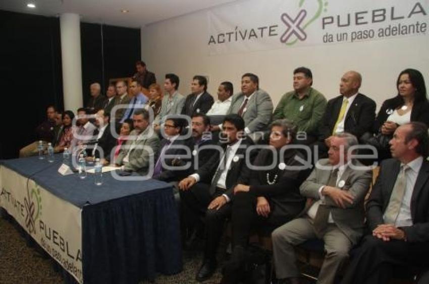 ACTÍVATE POR PUEBLA PROPONE 12 PUNTOS EN TRANSPARENCIA