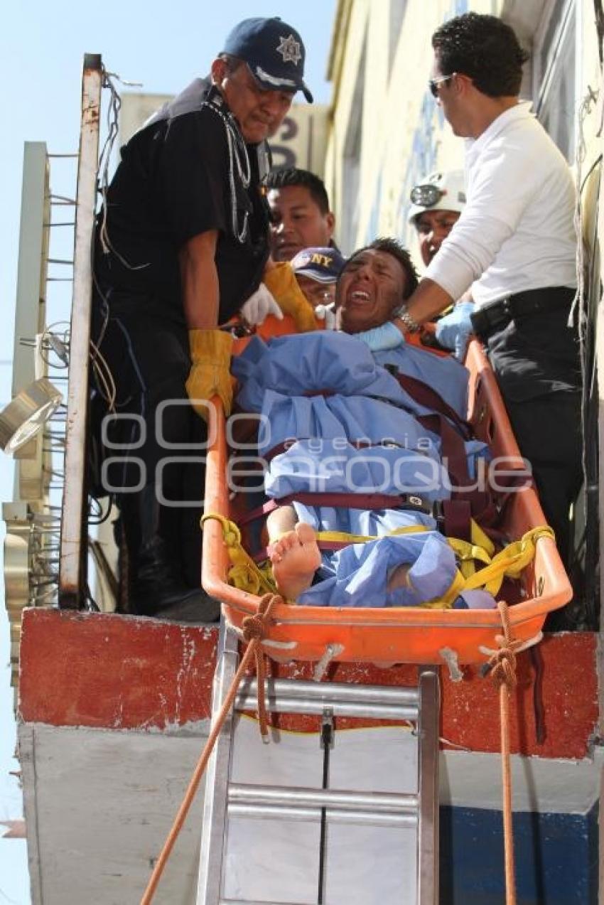SE ELECTROCUTAN DOS EN EL TALISMAN
