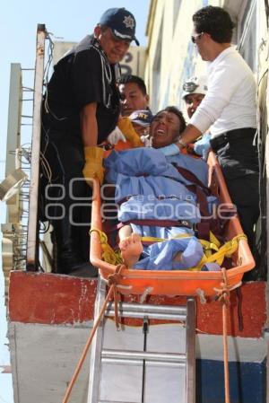 SE ELECTROCUTAN DOS EN EL TALISMAN